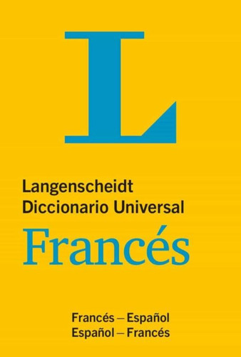 Langenscheidt Diccionario Universal Frances-español-frances