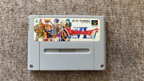 Dragon Quest 6 Super Nintendo Version Japonesa 