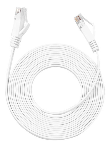 Cable Red Plano Categoría 6 Cat6 Rj45 20 Metros Utp Ethernet