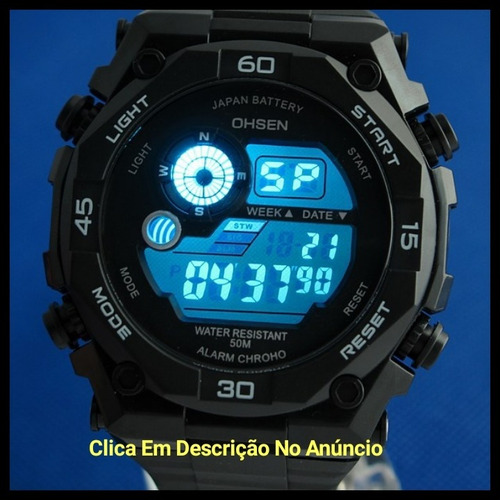 Relógio Led Digital Prova D'água Light Inteligente + Brinde