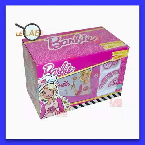 Microondas Barbie Juguete Original Tv Lelab