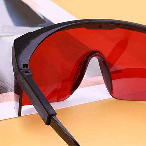 Imagen 6 de 7 de 2 Lentes Rojos Y Verde De Proteccion Laser 190-540nm Real