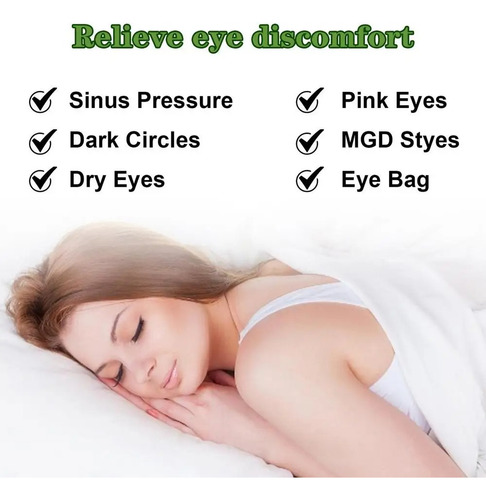 Kit Máscara De Ojos Vapor Y Aroma Con 10pz Desechables Spa