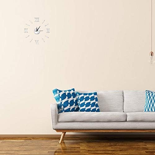 Fdit Reloj De Pared 3d Reloj De Pared Diy Impermeable Reloj