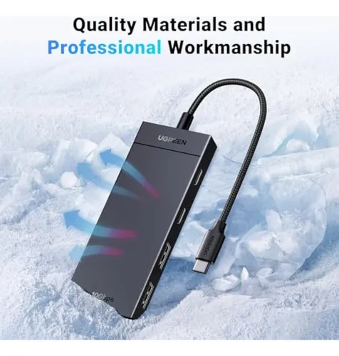 Ugreen Hub Usb C, Adaptador Usb 3.2 4 En 1 De 10