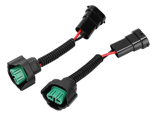 2pcs H11 Lâmpada Base Adaptador Tomada Tomada Feminino Fio