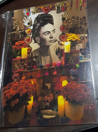 Frida Khalo Iman Para Heladera Tam.13 X 18 X Und N 15