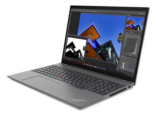 Notebook Thinkpad T16 2da Gen Intel Core 7 16gb 1tb Ssd Color Gris