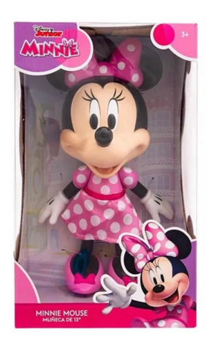 Muñeca Disney Minnie Mouse Plástico 33 Cm.