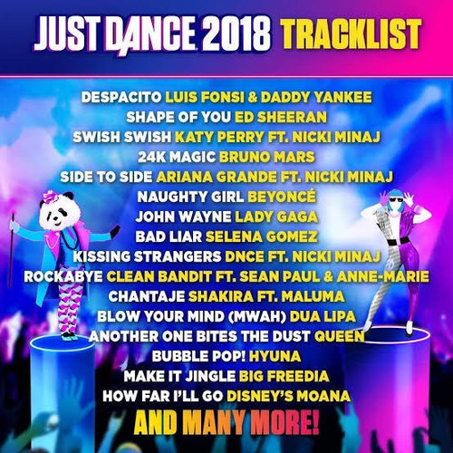 Just Dance 2018 Para Nintendo Wii U (Reacondicionado)