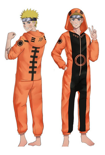 Anime Naruto Uzumaki Naruto Pajamas Ropa De Casa Una Pieza