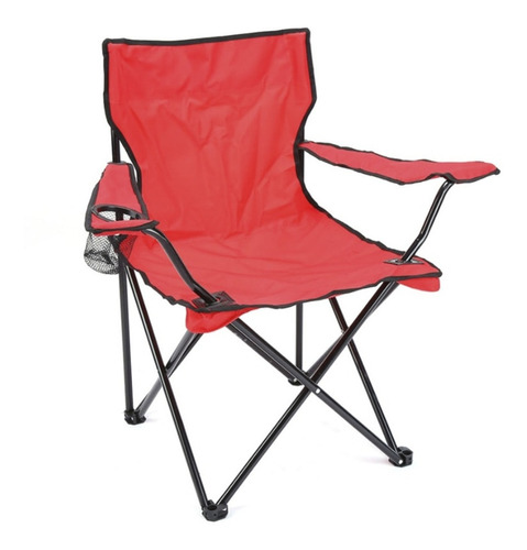 Sillon Director Plegable Con Posa Vaso Camping Pesca Playa!