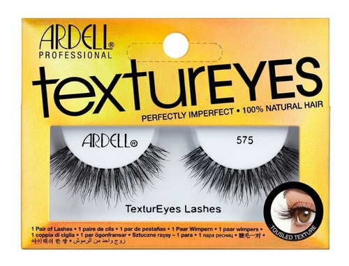 Ardell Pestañas Textureyes Mod 575 Cabello 100% Natural