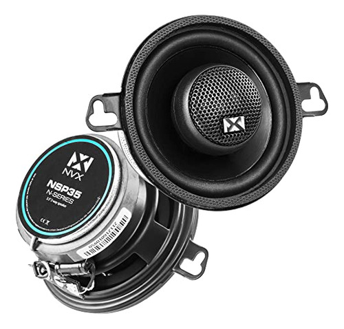 Altavoces Coaxiales Nvx Nsp4 200w (100w Rms) Con Tweeters