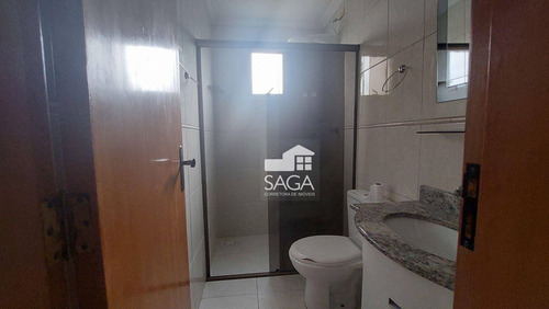 Imagem 19 de 30 de Vista Para O Mar! Mobiliado! Apartamento Com 2 Dormitórios À Venda, 85 M² Por R$ 435.000 - Vila Guilhermina - Praia Grande/sp - Ap4494
