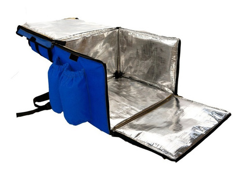 Imagem 3 de 6 de Bolsa Mochila Bag Montável Térmica Bolso Superior Pizza 42cm