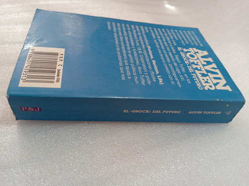 Libro El Shock Del Futuro- Alvin Toffler- 1997- Pyj (Usado)