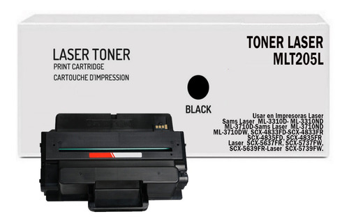 Toner Ref  205l Impre Samsung Scx-4833fd,scx-5637 | Genérico