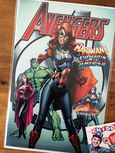 Comic - Avengers #8 Scott Campbell Mary Jane Cover A
