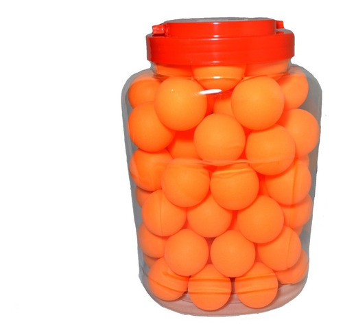 Bote Con 60 Pelota De Ping Pong- Beer Pong King Butterfly