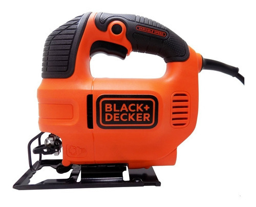 Sierra profesional Tico Tico Black & Decker Ks701 de 550 W, color naranja, voltaje 110 V