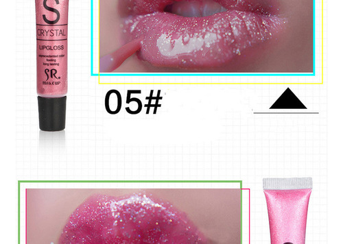 Brilho Labial Com Sensor De Água Sr House Com Umidade Dourad