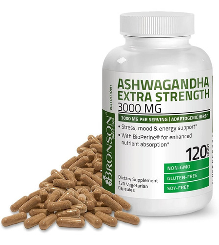 Ashwagandha Broson 3000mg Extra Strength 120cap