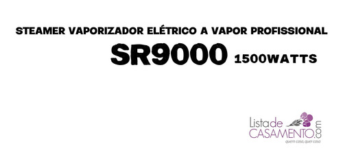 Imagem 6 de 6 de Steamer Vaporizador Elétrico A Vapor Profissional 1500w 220v