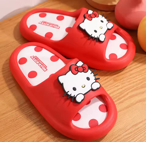 Pantuflas Sandalias Hello Kitty Kawaii Antiderrapante Kitty
