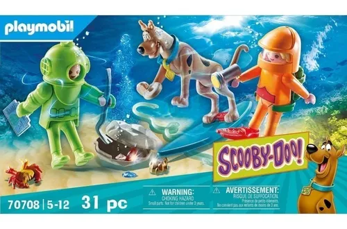 Playmobil Scooby Doo 70708 Aventura Con Ghost Of Captain Env o