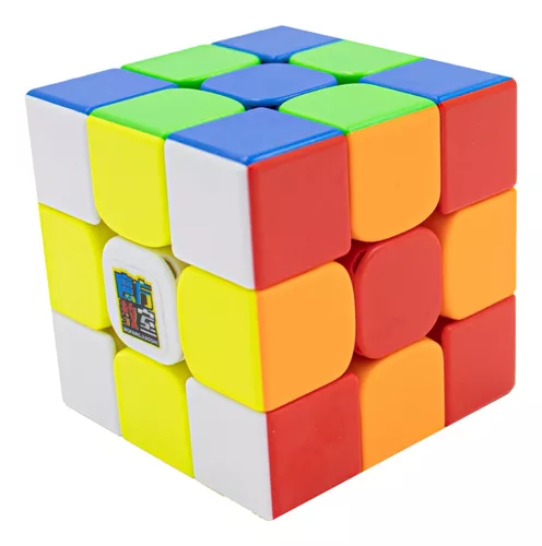 Cubo Mágico 3x3 Magnético Metálico Stickerless Cor Da Estrutura Cromado