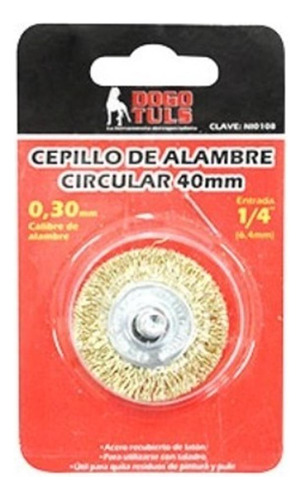 15 Cepillos De Alambre Para Taladro - 50mm