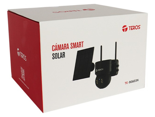 Cámara Smart Con Panel Solar Teros Te - 90603n