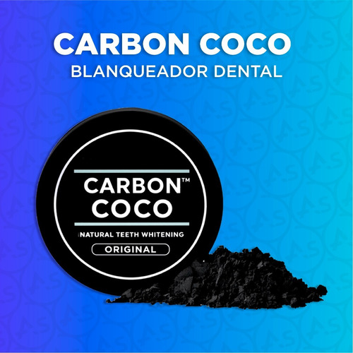 Imagen 2 de 10 de Blanqueador Dental Pack X15 Carbon Coco Reventa Estetica