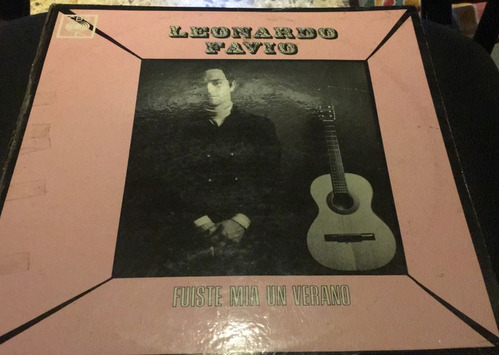 Leonardo Favio - Fuiste Mia Un Verano Vinilo