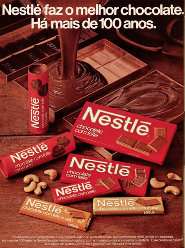 Embalagem Chocolate Nestlé Croquete +40anos