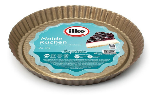 Imagen 3 de 4 de Ilko Molde Kuchen 28 Cm Non Stick Gold