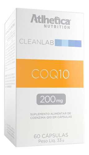 Cleanlab Coq10 200mg 60 Capsulas