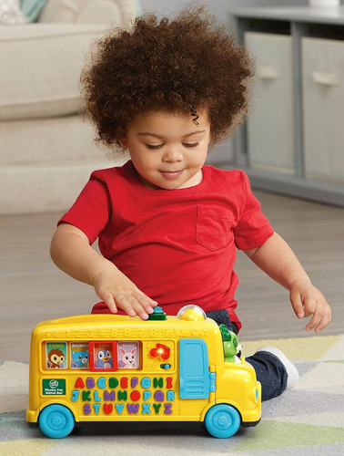 Colectivo Bus Animal Arrastre Letras Luz Sonido Leap Frog