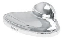 Comprar Jabonera Metalica Cromo Anclaje Baño Hogar Elegante 49404