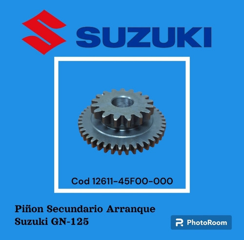 Piñon Secundario Arranque  Suzuki Gn-125