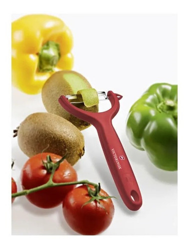 Imagen 2 de 3 de Pelador De Tomates Y Kiwi Victorinox Acero Inoxidable Suizo