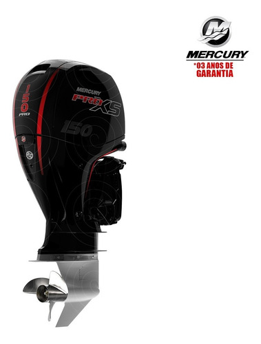 Motor De Popa Mercury 4t 150hp L Efi Pro Xs Pess Física