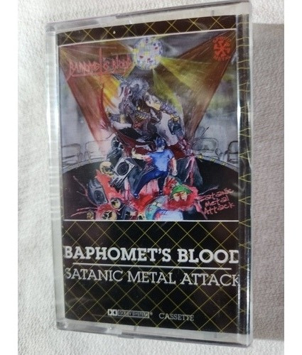 Baphomet's Blood - Satanic Metal Attack - Cassette Nuevo