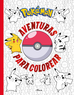 Libro Pokémon. Aventuras Para Colorear Zku