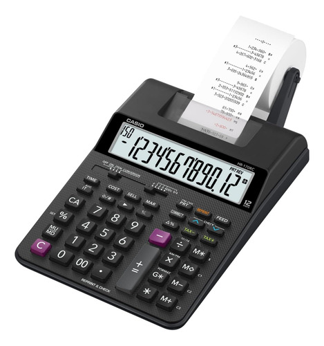 Calculadora Casio Hr-170rc Impresion 2 Colores 12 Digitos