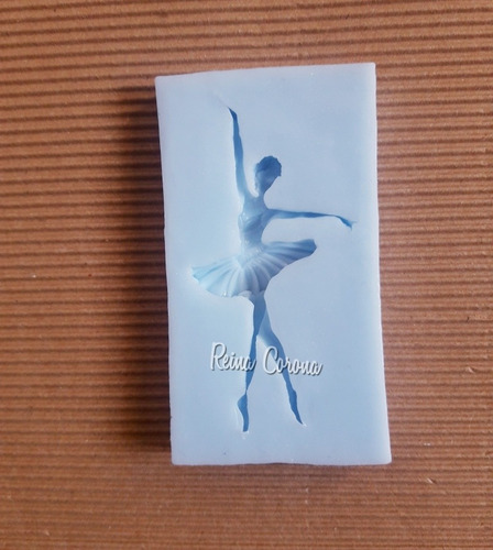 Molde Silicona Bailarina Ballet 7,3 X 3,5 Cm