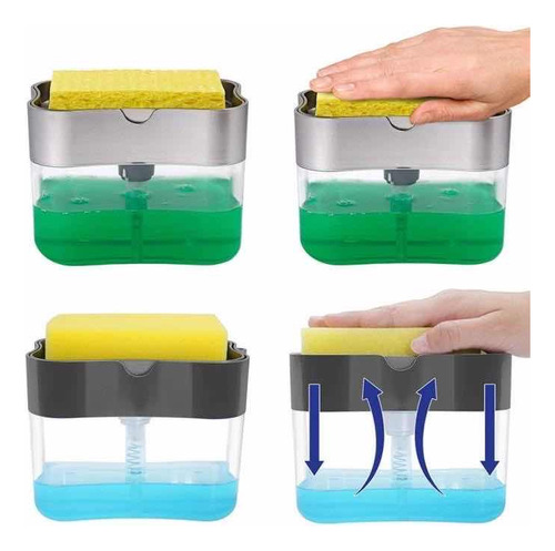 Pen Er Etergente 2x1 Suporte Porta Bucha E Ponja Sabão