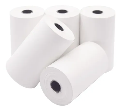 Caixa 30 Bobinas Térmicas 80x40 Para Pdv Cupom Fiscal Branco  Jm