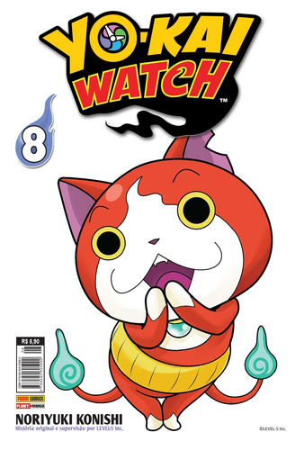 Yo-Kai Watch Vol. 08, de Konishi, Noriyuki. Editora Panini Brasil LTDA, capa mole em português, 2017
